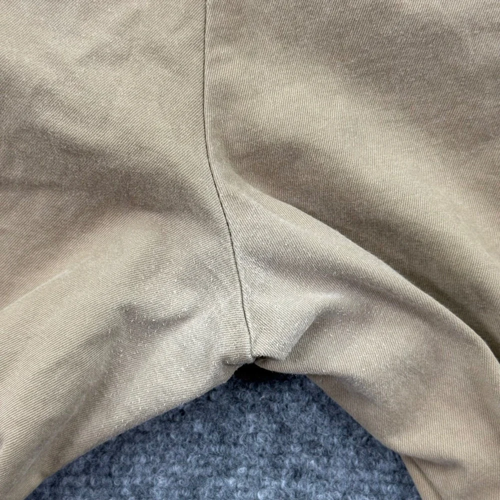 Banana Republic Mens Lived In‎ Chino Slim Fit Pants Khaki Tan 32 30 Flaw
